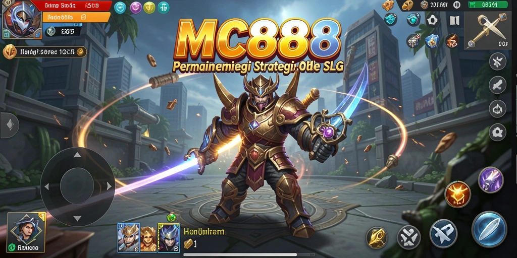 Tampilan gameplay menarik dari MC888 dalam genre SLG.