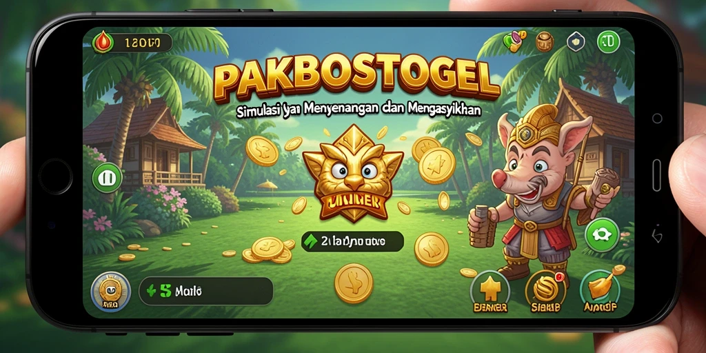 Tampilan menarik dari gameplay PAKBOSTOGEL yang menggugah semangat.