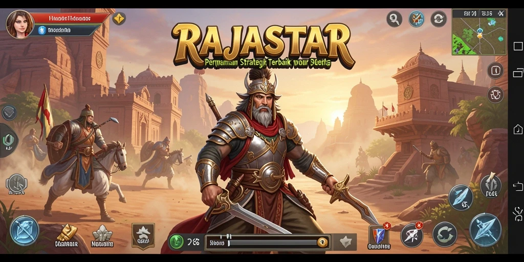 Gameplay menarik dalam RAJASTAR dengan strategi yang menantang.