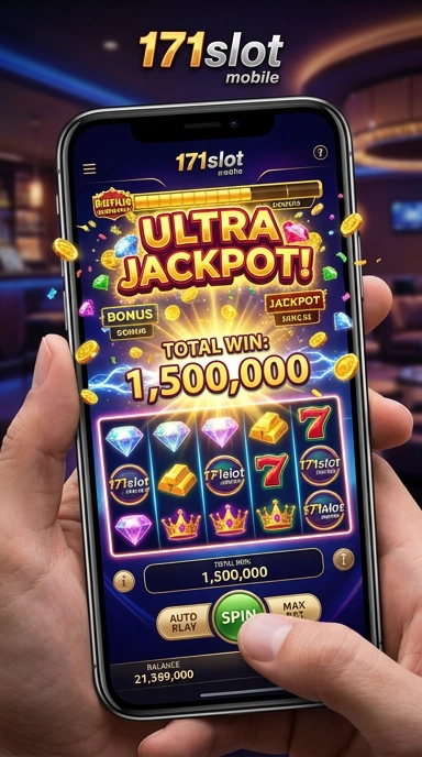 Tampilan utama aplikasi 171slot yang intuitif.